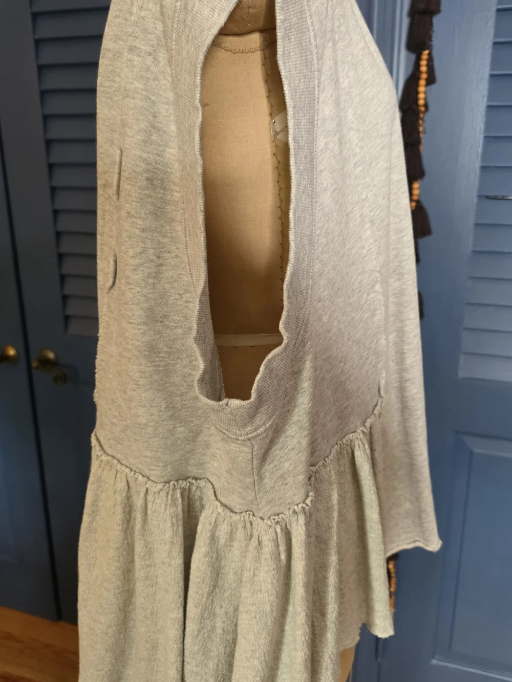 Free People We The Free Danny Pullover Sand Grey XL
